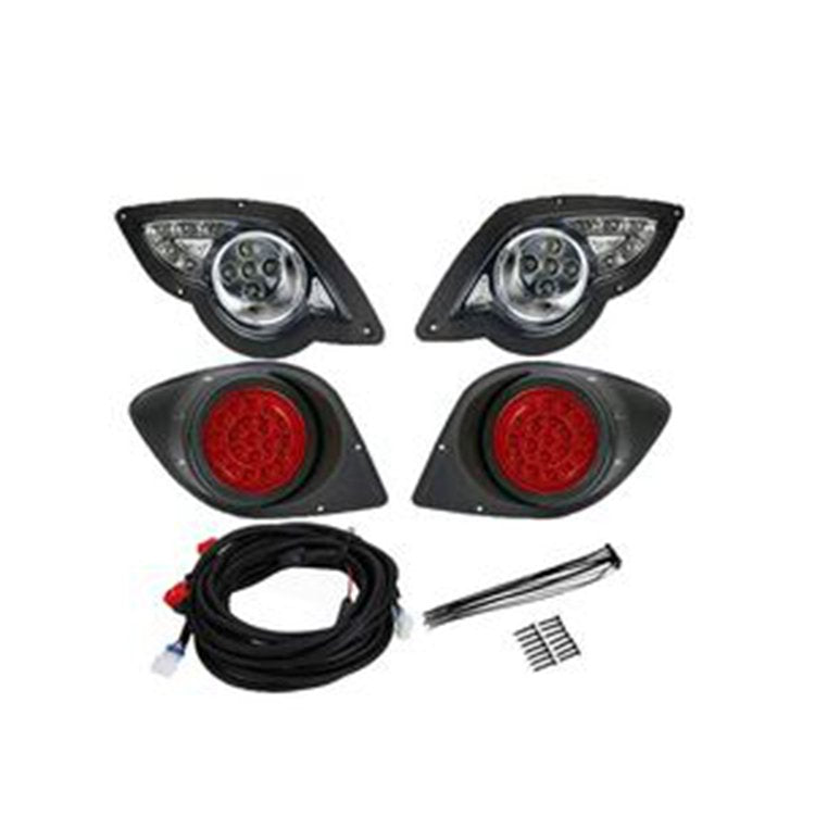 LED Headlights Tail Lights Kit FGFHLTL003 for Yamaha Golf Cart Drive 2007-2016