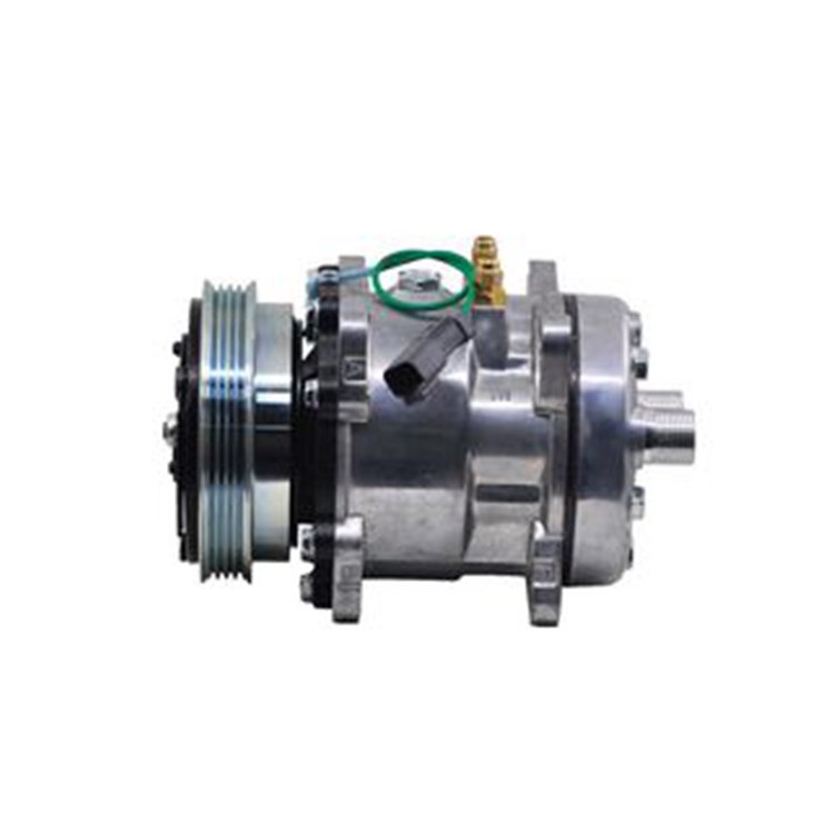 24V Sanden SD7H15 A/C Compressor 24100P4816S019 for Kobelco SK130 SK150LC SK200 SK210 SK220 SK250 SK270LC SK300LC