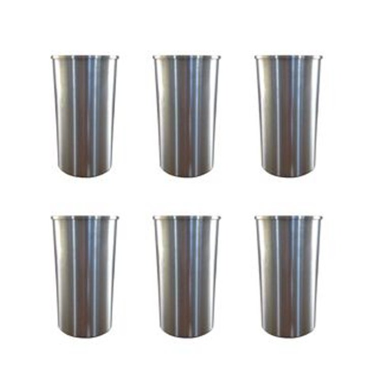 6 Pcs Cylinder Liner 04284602 for Deutz Engine BF6M2013C BF6M2012C TCD6L20122V