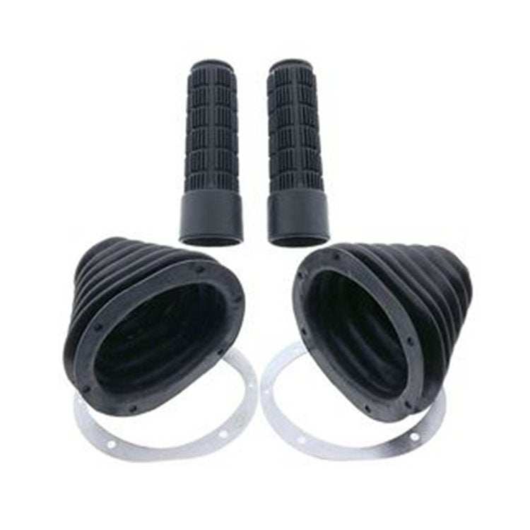 Rubber Steering Boots & Grips Kit 6532127 6702621 for Bobcat Loader 753 763 773 863 S175 S185 S205 S250