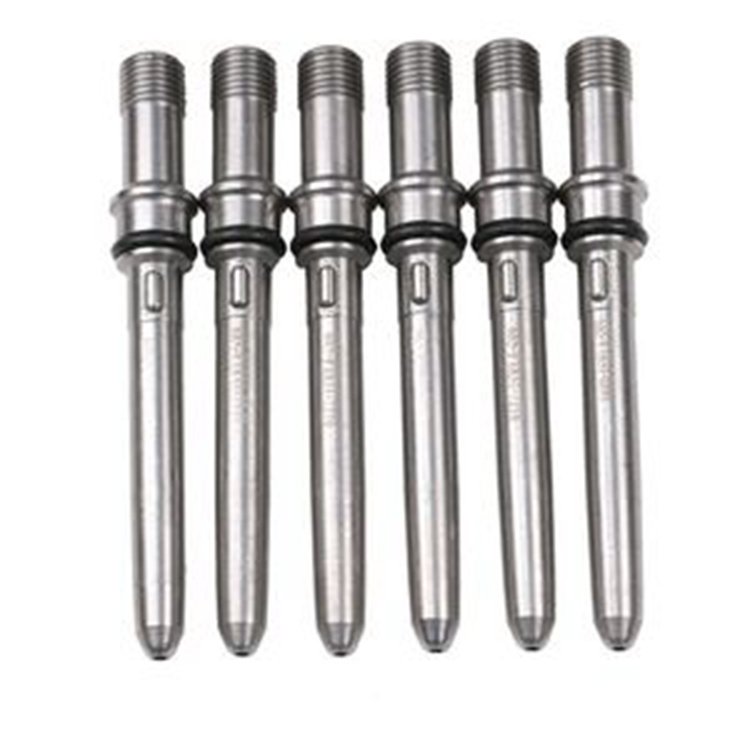 6Pcs Injector Connector Tubes 4929864 for Dodge Ram 2500 3500 4500 5500 Cummins Diesel 5.9L 6.7L