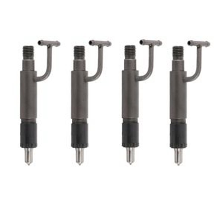 4 Pcs Fuel Injector 729100-53100 for Yanmar Engine 4TNE84 4TNE84-GB2C Combine AW448T