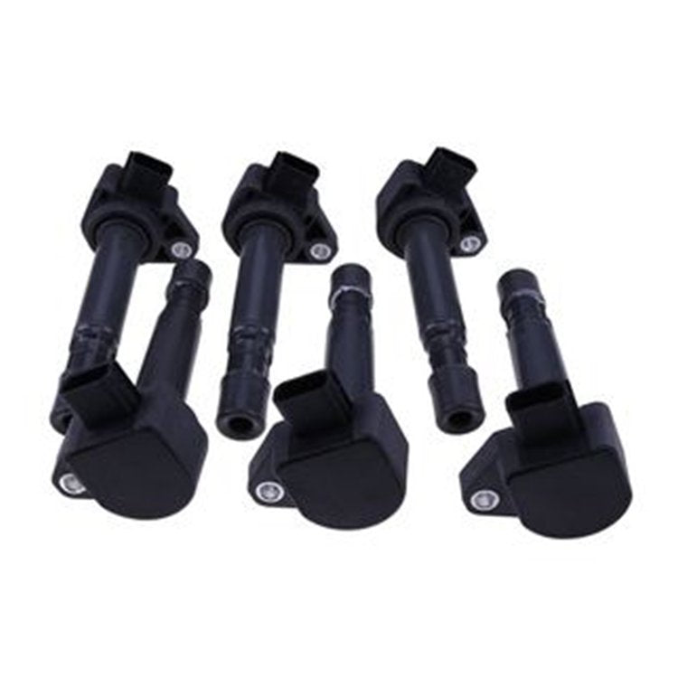 6 PCS Ignition Coil 30520-P8E-A01 for Honda Accord Odyssey 3.0L 3.2L 3.5L V6 99-09