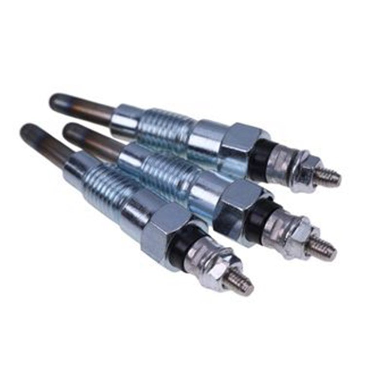 3 PCS Glow Plug 129155-77801 for Yanmar Engine 3TN75 3TNA75 3TNT5U 3T70B-NAC Tractor F18 F18X F20 FX18 FX20