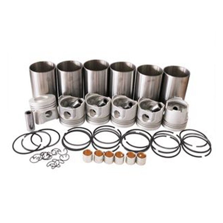 Cylinder Liner Kit for Mitsubishi 6DS70 Engine Kato HD400 HD450 HD400G Excavator