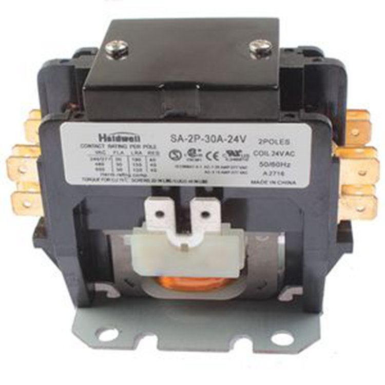 2 Poles 20A 24VAC Definite Purpose Contactor SA-2P-20A-24