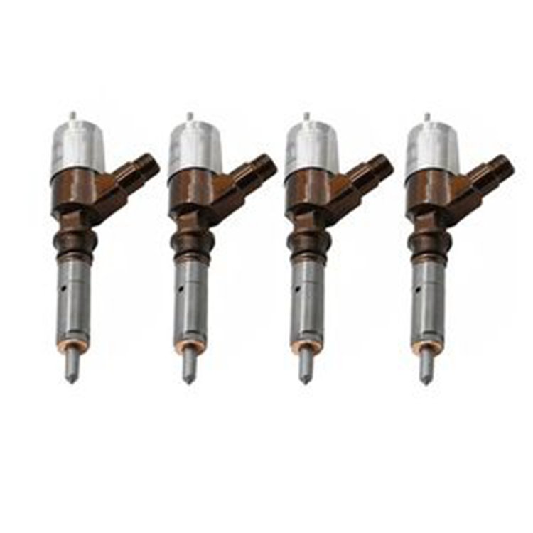 4 Pcs Fuel Injector 326-4740 10R-7676 for Caterpillar CAT Engine C4.2 Excavator 315DL 318DL 319D 319DLN