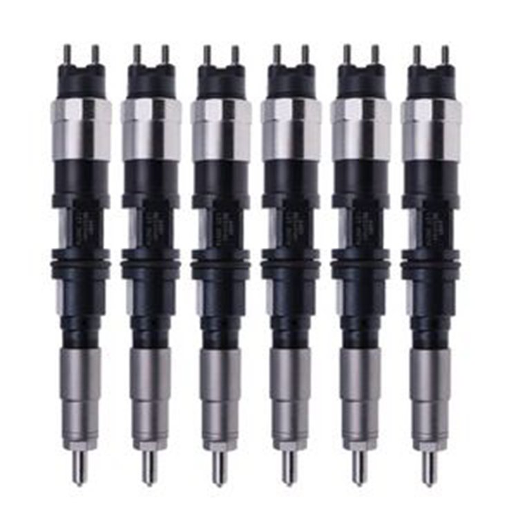 6 PCS Fuel Injector RE529150 095000-6460 for John Deere Engine 6068 Dozer 860J