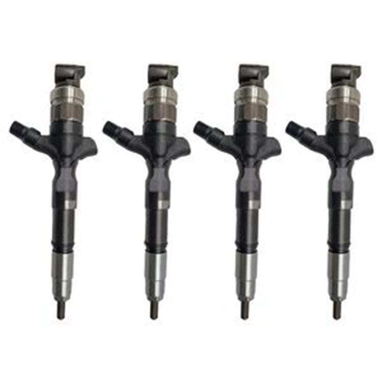 4 PCS Fuel Injector 23670-0L100 for Toyota Engine 2KD-TFV