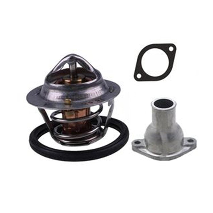 Thermostat Kit With Water Outlet Pipe 8971606540 8972646901 8971690151 for Isuzu Engine 3KC2 3KR1 3KR2 3LD1 4JB1 4LE1