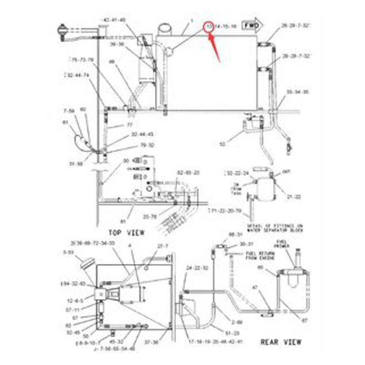 Sender 7R-9920 for Caterpillar CAT AP-800D BG-230D AP-650B BG-225C AP-1000B BG-260C Asphalt Paver