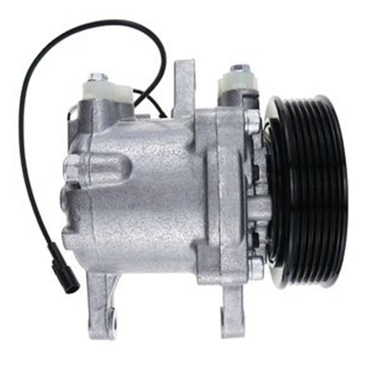 Denso SV07E A/C Compressor 447280-3080 for Kubota Tractor M126 M135 M6 Tractor With 6 Groove Pulley