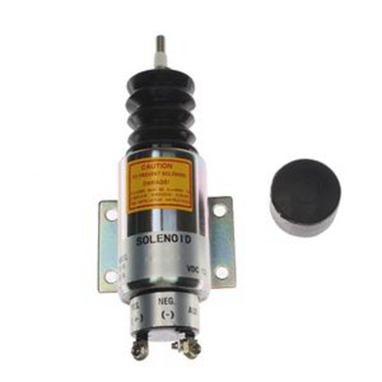 12V Fuel Shut Down Solenoid 7750000049 for Cummins 6CT8.3 Kohler M20S Engine Grove AMZ40 AMZ40B AMZ40BXT AMZ50 AMZ68XT