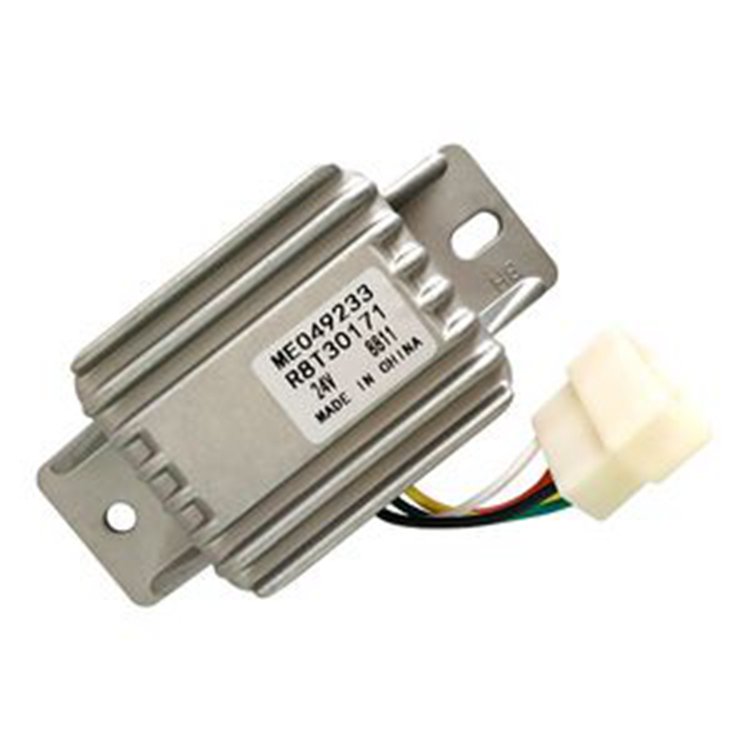 Regulator Relay ME049233 for Kobelco Excavator K909LC K916 K916LC MD450BLC SK220 SK220LC 24V