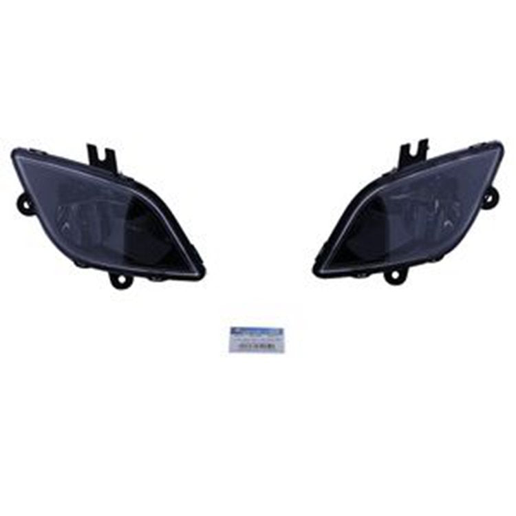 QSC Performance LED 1-INJ-1043-100 & 1-INJ-1043-200 fog Lights Lamps Pair for Freightliner Cascadia 2018 + 