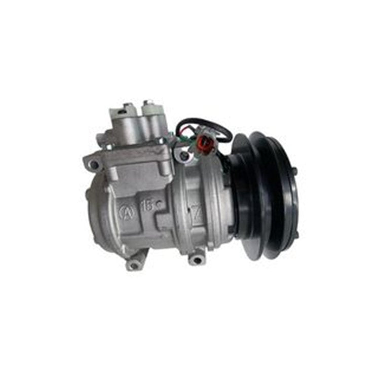 Denso 10PA15C A/C Compressor 20Y-979-8130 for Komatsu PC1800-6 WA380-DZ-3 D41E-6 D41P-6 D41PF-6 D61E-12 D61EX-12 D61PX-12 D68ESS-12