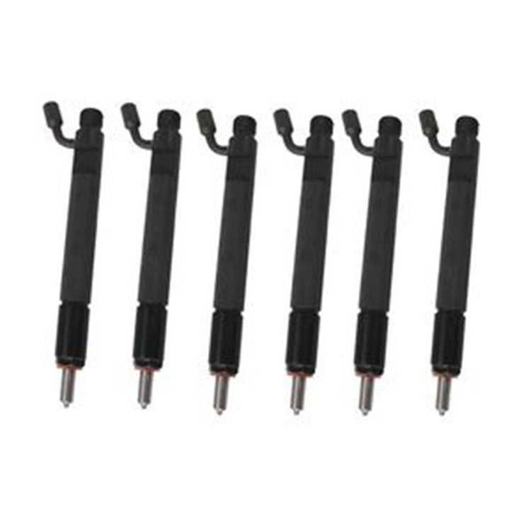 6 Pcs Fuel Injector 3802485 for Cummins Engine 6CT 6CT8.3 ISC QSC