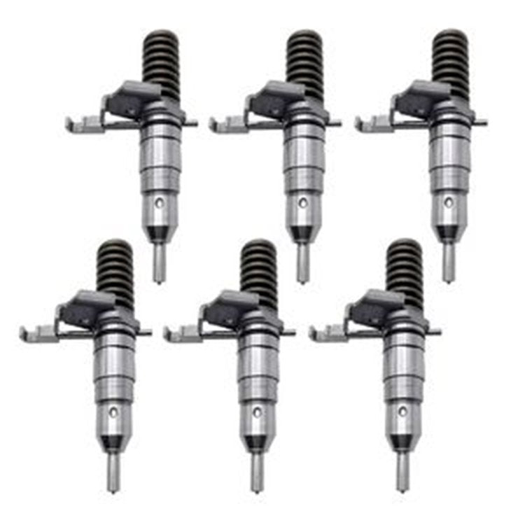 6 Pcs Fuel Injector 0R-8477 for Caterpillar CAT Engine 3116 3126