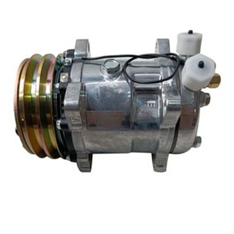 12V Sanden SD508 A/C Compressor 7807944 for CASE 8820 8830 8840 Deutz Allis 7085 7110 7120 7145