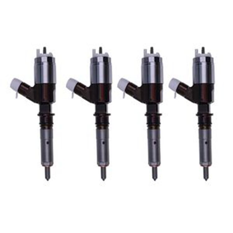 4 Pcs Fuel Injector 10R-7672 320-0680 for Caterpillar CAT Engine C4.4 Excavator M313D M315D M315D2