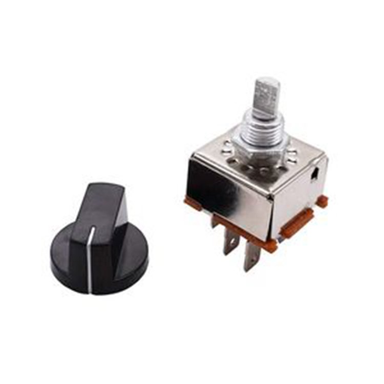 Heater Fan Blower & Control Knob Switch 6675176 6675177 for Bobcat 319 320 331 337 A220 A300 A770 T740 T750 T750