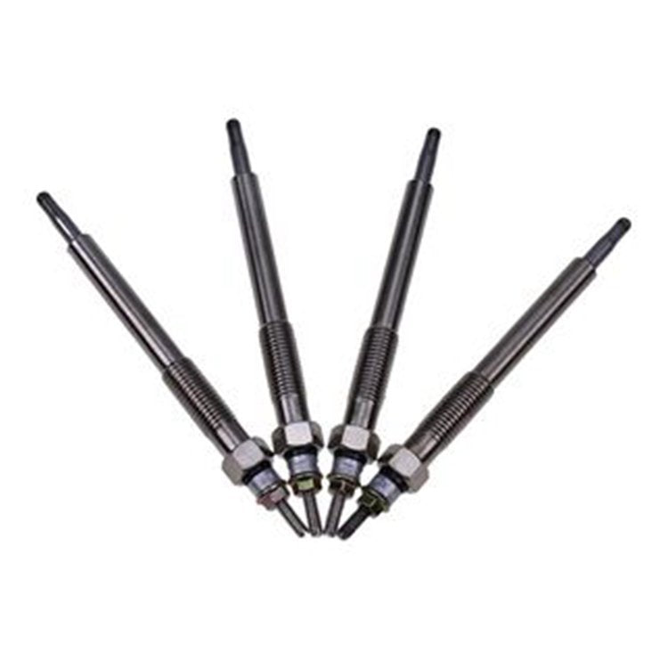 4Pcs Glow Plug 6684850 for Kubota Engine V2003 V2203 V2403 Bobcat B300 E32 E35 S130 S150 S175 S185 S205 S510