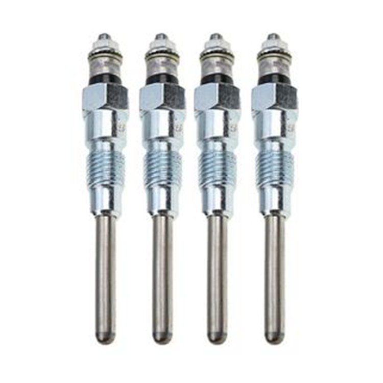 4 Pcs Glow Plug 16415-65512 for Kubota Engine V3300 V3600 V3800 Tractor M6800HD M8200 M8200HDC M9000HD