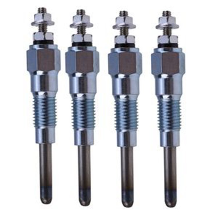 4 PCS Glow Plug 16241-6551 for Perkins Engine 4.154 Series 200 Gehl Skid Steer Loader 6625 SL6625