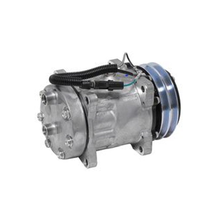 Sanden SD7H15 A/C Compressor 4709 for Ford New Holland FW20 TW5 TW15 TW25 TW35 7710 7740 7810 7910 8000 8210 8530 8630 8700 8730 8830 9030 9710