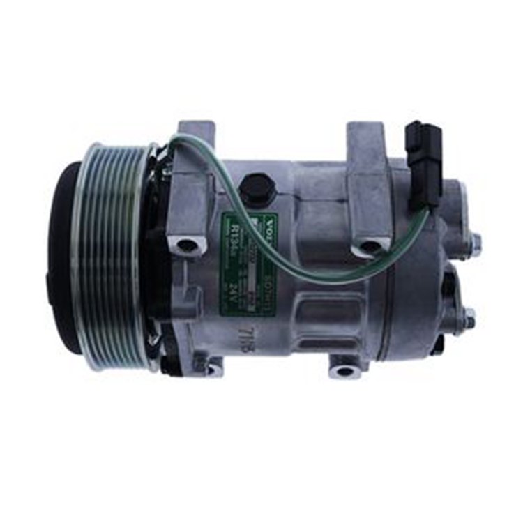 Sanden SD7H15 A/C Compressor VOE11412631 for Volvo Excavator EC330 EC360 EC460 EC700