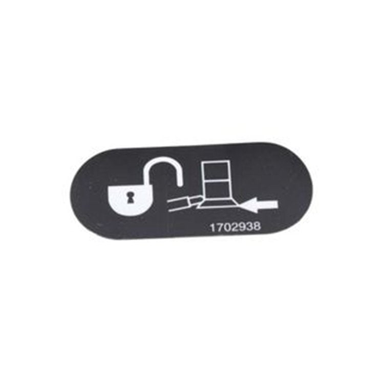 5 PCS Soft Touch Override Decal 1702938 for JLG Boom Lift 400S600S 660SJ 800S 860SJ 600A E400A M400A