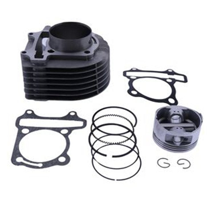 63mm Big Bore Cylinder kit for 4-Stroke GY6 180cc 200cc 250cc ATV Off-Road Vehicle Scooter Moped Go Kart