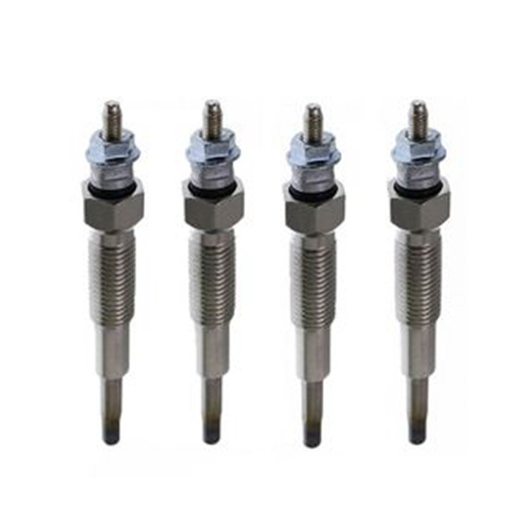 4 Pcs Glow Plug SBA185366190 for New Holland Engine ISM N844 Tractor 1215 1520 1920 TC2210 TC29 TC30 TC40 TC45