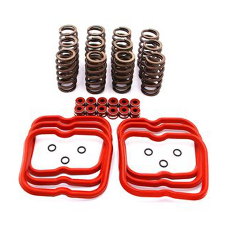 Upgraded Set 12 High RPM Valve Springs Gaskets 3916691 3902666 3921640 3910824 for Cummins Engine 6BT 5.9 12V 89-98