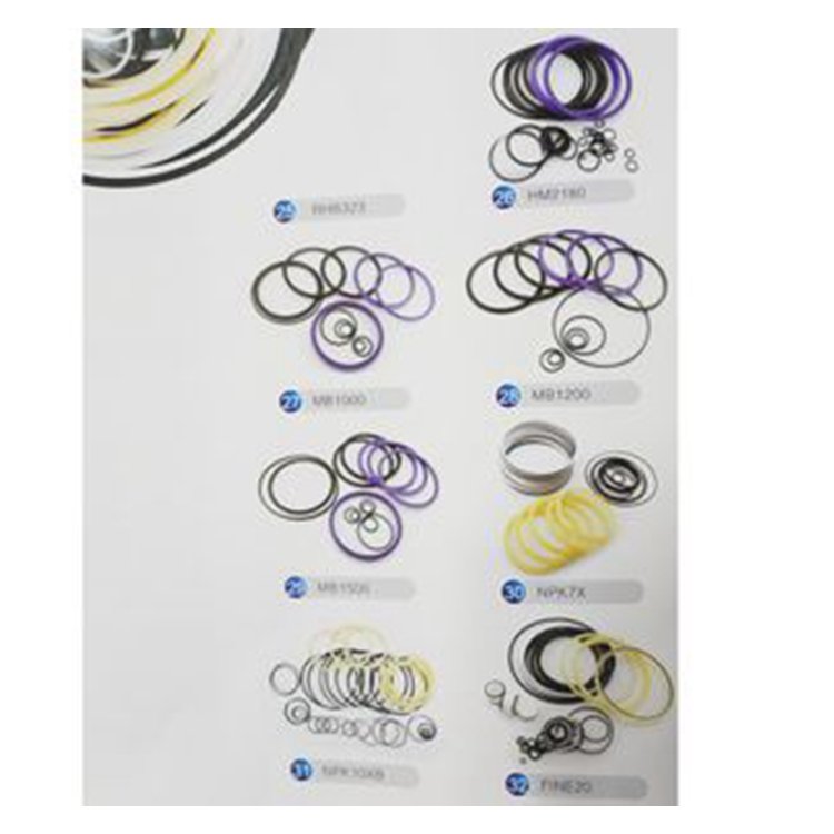 For NPK7X Hammer Breaker Cylinder Seal Kit