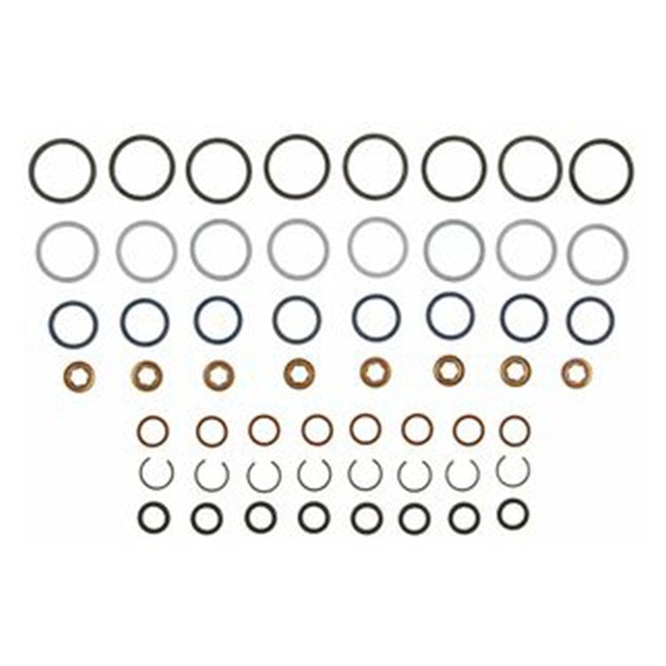 Fuel Injector Seal Kit for Ford Super Duty E-350 E-450 F-250 F-350 F-450 6.0L