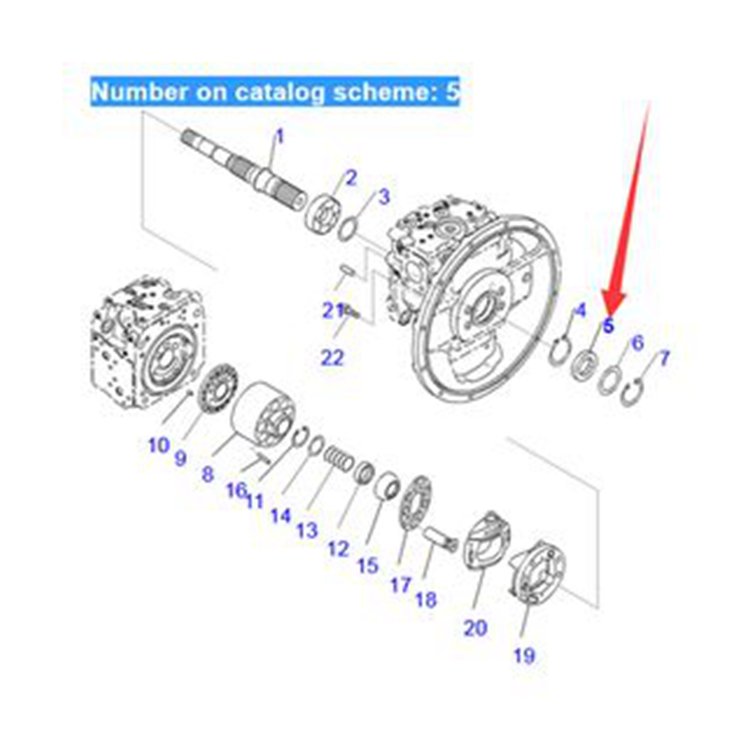 Oil Seal 708-25-52861 for Komatsu Bulldozer D155A-6R D155AX-6 D275A-5R D65EX-16 D65PX-16 D65WX-16