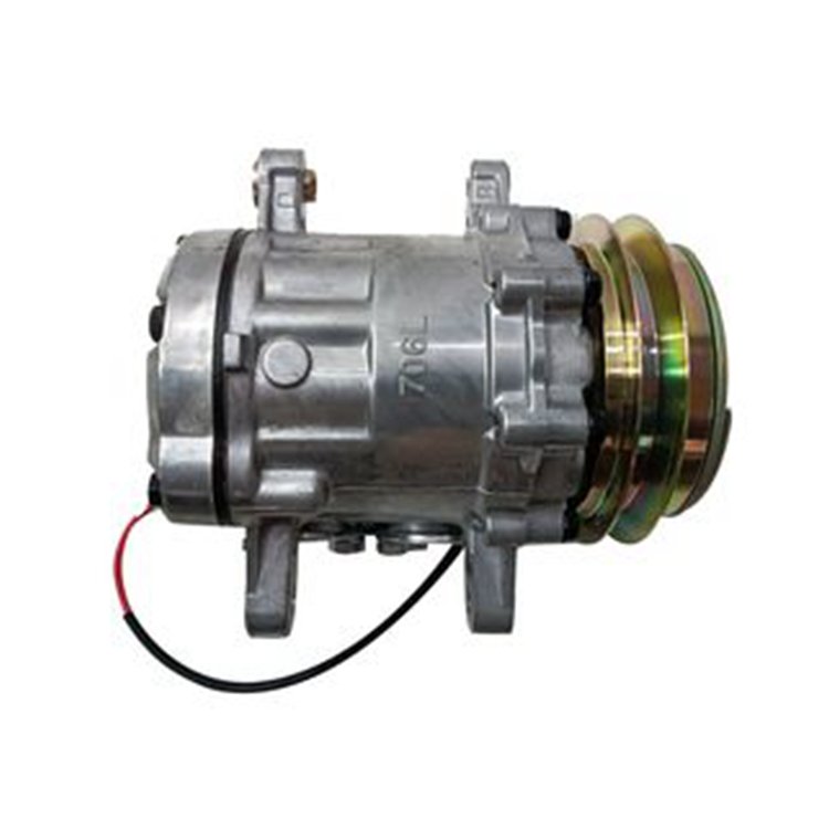 Sanden SD7B10 A/C Compressor KHR3536 for CASE Crawler Excavator CX75SR CX80