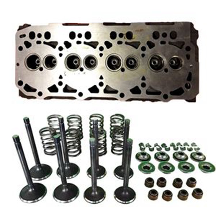 Cylinder Head Assembly YM129407-11700 for Komatsu Engine 4D84E-3B 4D88E-3C Excavator PC45R-8