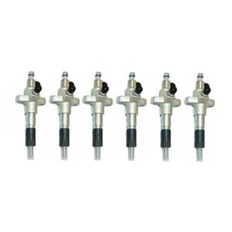 6 PCS Fuel Injector 1153002892 1-15300289-2 for Isuzu Engine 6SD1 Hitachi Excavator EX300-2 EX300-3 EX300-3C