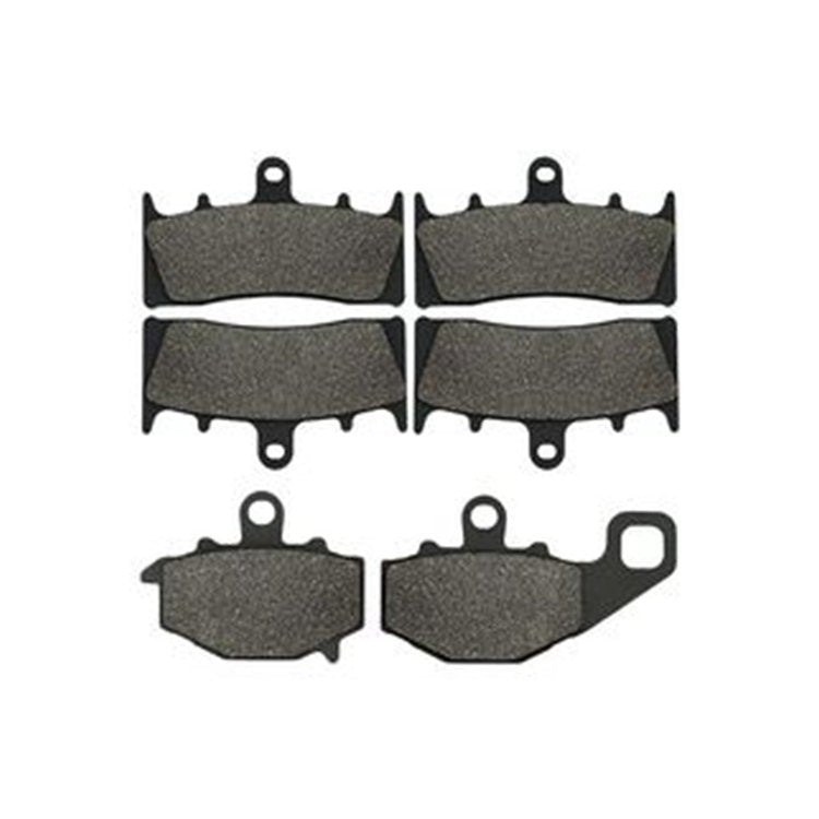 6 Pcs Front & Rear Brake Pad FA192 FA188 for Kawasaki Motorcycle ZX-6R 1998-2002 ZX-9R 1996-2001