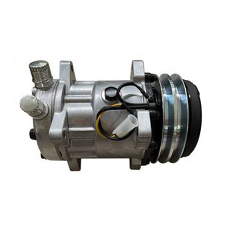 12V Sanden SD5H11 A/C Compressor 87362509 for New Holland Tractor T2420 TC45DA T2310 TC40DA T2320 BOOMER 3040