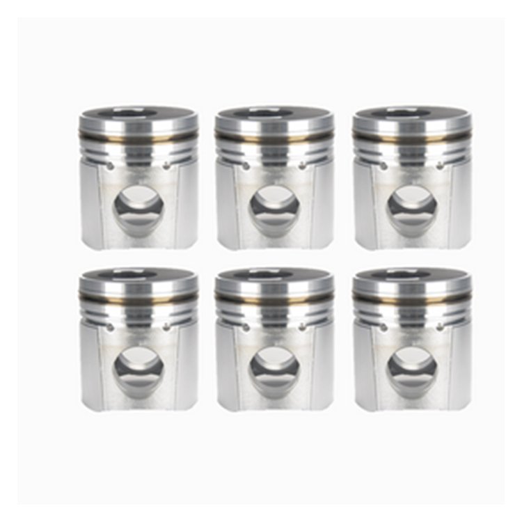 6PCS Piston 3917707 for Cummins Engine 6CT 6CTAA 6CT8.3 6CTAA8.3