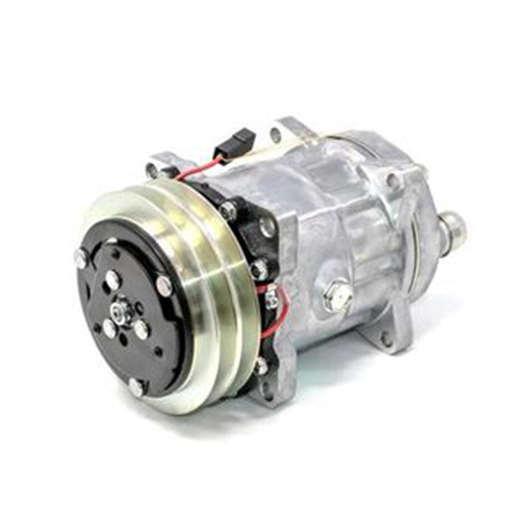 12V Sanden SD7H15 A/C Compressor 89644-9 for Bobcat Telescopic Handler T2556 T2566 Versahandler V518