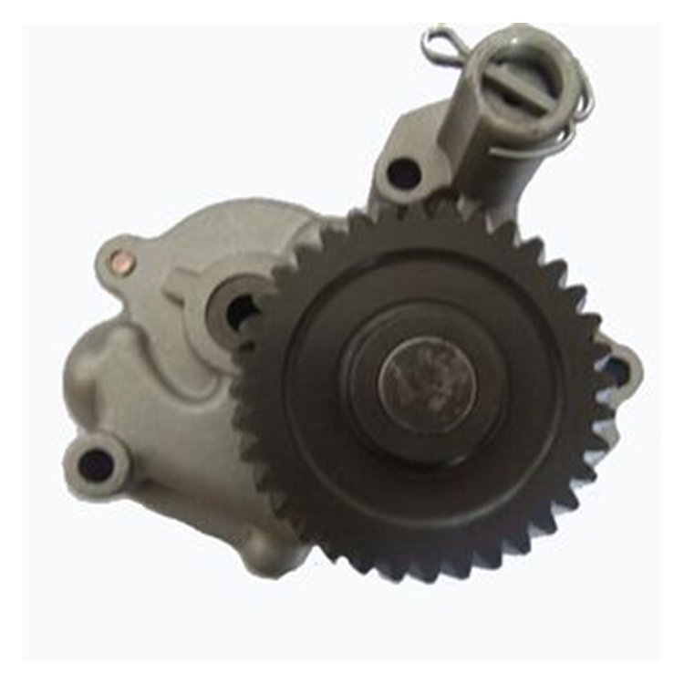 For Kato Excavator HD820 Mitsubishi Engine 6D34 6D34T Oil Pump ME014230