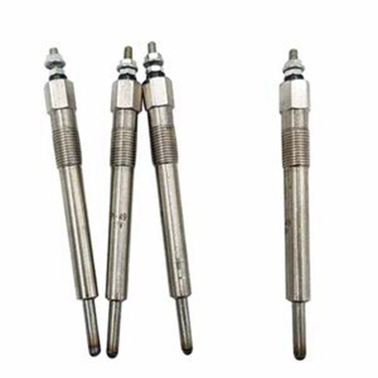 4 PCS Glow Plug 6631808 for Bobcat Skid Steer Loader 843 853 1213