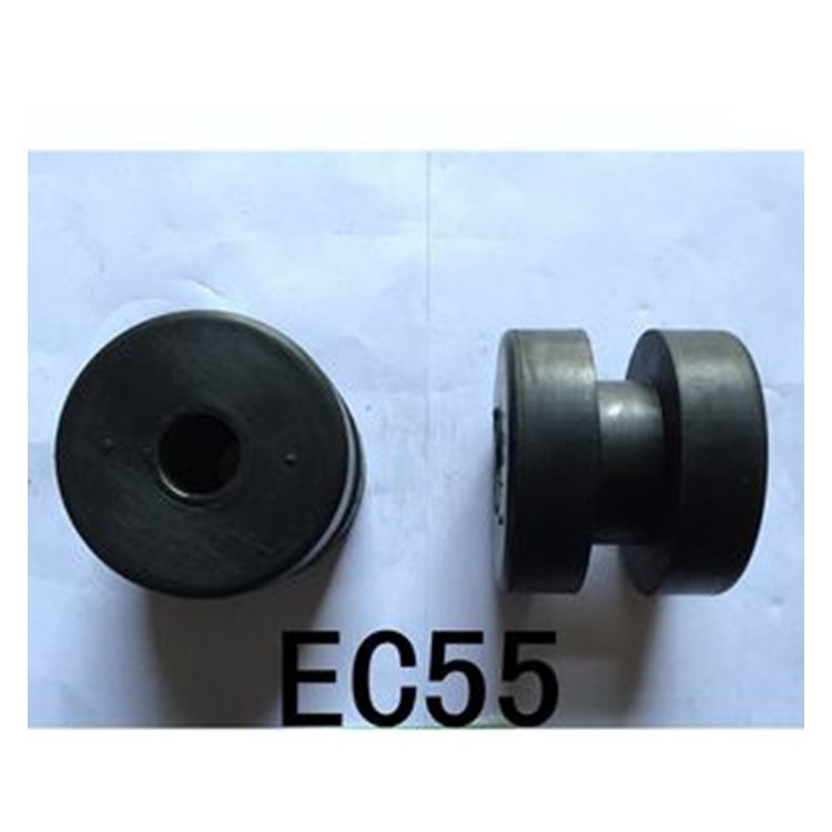 1 Set Mounting Rubber Cushion Feet Bumper for Volvo Excavator EC55 EC60