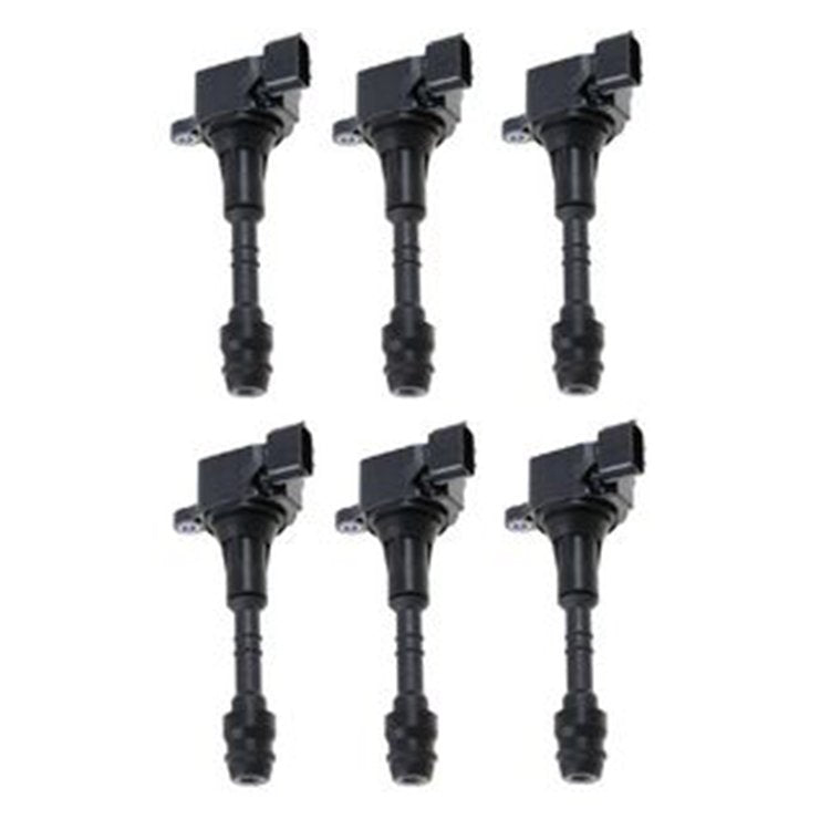 6 PCS Ignition Coil 22448-8J11C for Nissan Frontier Pathfinder Maxima Xterra