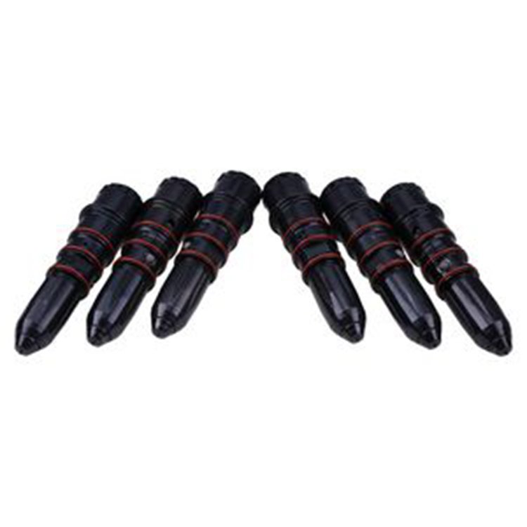 6Pcs Fuel Injector 3030445 3060594 for Cummins Engine NTC N855 NT855 NTA855