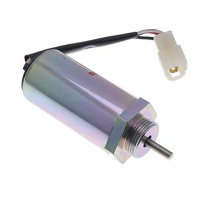 12V Shut off Solenoid 02/802995 for JCB 8085 8055 ZTS 8065RTS 8080 8055ZTS 8055RTS 8065ZTS